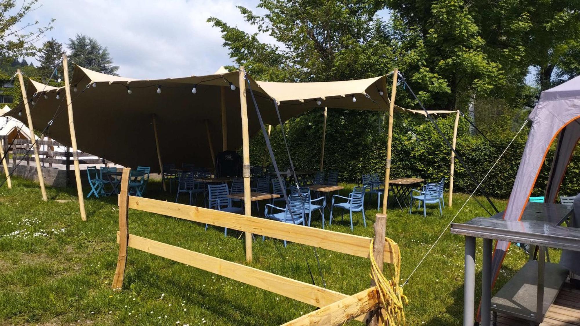 Camping Le Hameau Des Pecheurs Hotel Novalaise Exterior photo